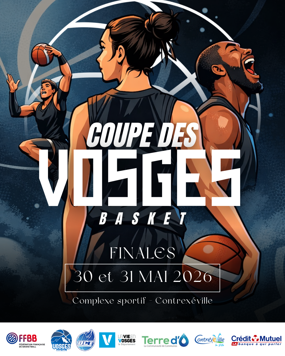 FINALES DE COUPE DES VOSGES BASKET à CONTREXEVILLE